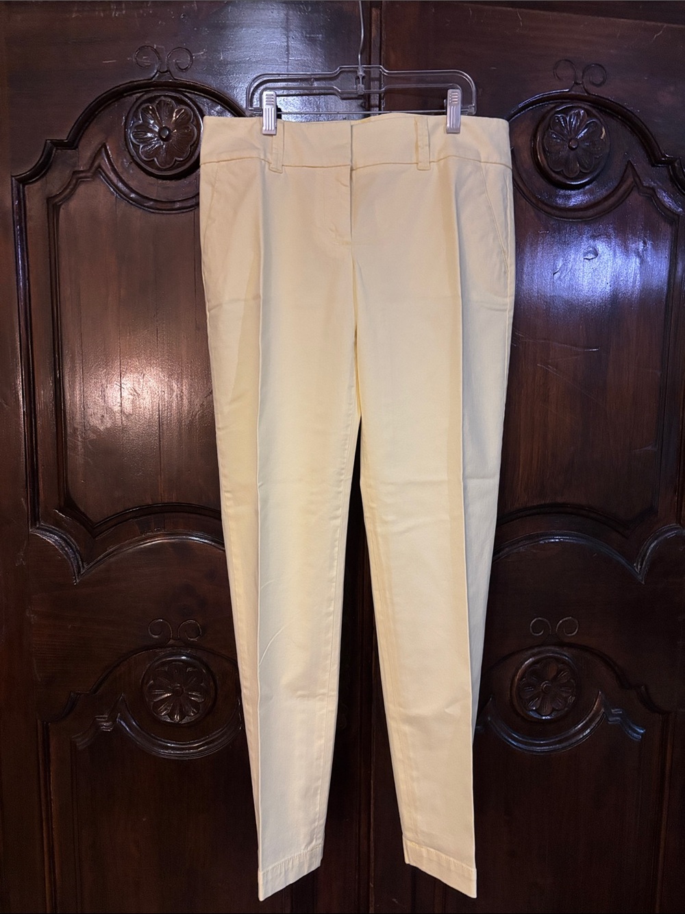 Talbots Light Yellow Straight Leg Pants